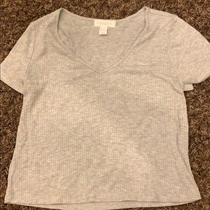 grey forever 21 t-shirt